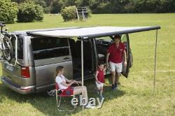 Fiamma F40 VW T5 Sun Canopy Awning Black/Grey Transporter SWB 2003-2015