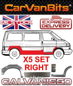 For Vw Transporter T4 Swb Mwb 90-03 Outer Repair Body Panel Doorstep Sill Wing R