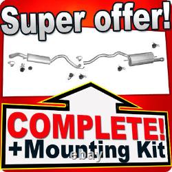 Silencer Exhaust System for VW T4 2.5 4x4 Syncro 81/85KW SWB since 1996