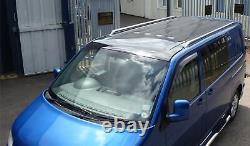 Stainless Steel OE Style Roof Rails for the Volkswagen Transporter T5 SWB