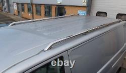 Stainless Steel OE Style Roof Rails for the Volkswagen Transporter T5 SWB