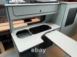 T5 T6 VW transporter SWB kitchen furniture Assembled camper van lightweight Ply