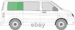 VW T5 Rear Side Sliding Window Glass Tinted Right Transporter SWB 2003-2015