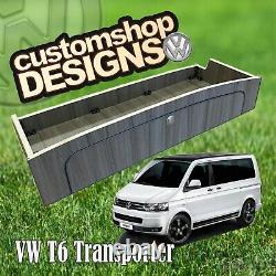 VW T6 Transporter (2015 Onward) SWB / LWB 3/4 Width Over Bed Locker
