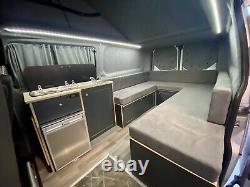 VW Transporter SWB birch ply U shape van furniture & kitchen cupboard