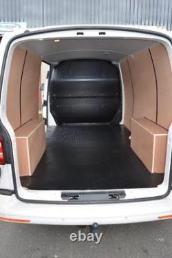 VW Transporter T5 SWB Full Rear Load Liner HEAVY DUTY Rubber floor Protector RHD