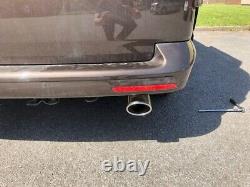 Volkswagen Vw T6 Transporter Swb, 2.5 Cybox Stainless Single Exhaust System