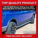Vw T6 Transporter 2015-19 Black Wheel Arch & Side Body Mouldings Swb Double Door