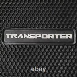 Vw Transporter T6/t6.1 Swb Rear Rubber Floor Mat 7mm & Logo (2015 Onwards) 608
