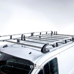 Barre de toit pour VW Transporter T6 (15+) SWB, Van Guard ULTI Rack+ avec 6 barres