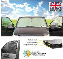 Blinds De Fenêtre Pour Installer Vw Transporter T5.1 Swb Avec Portes D'étable (2010-2015)