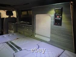 Vw Transporter T4 T5 Swb Camper Van Kitchen Unit Grey Driftwood Lightweight Ply